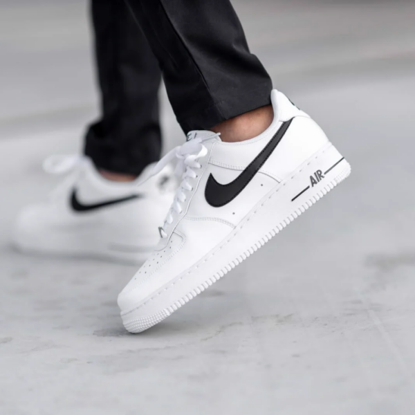 Giày Nike Air Force 1 Low White Black (2020) CJ0952-100 - Ảnh 5