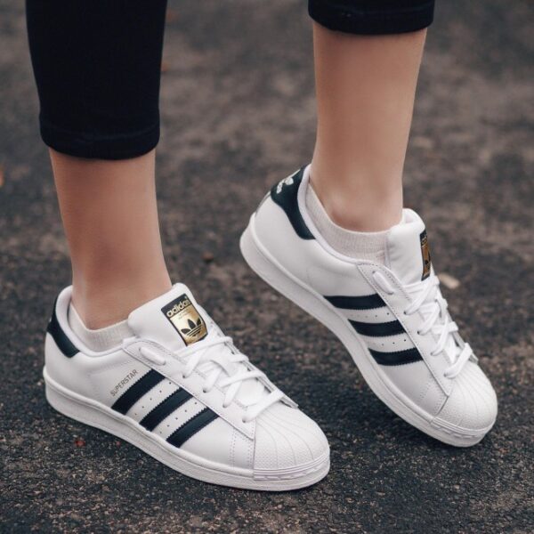 Giày Adidas Superstar 'White Black' FV3284 - Ảnh 2