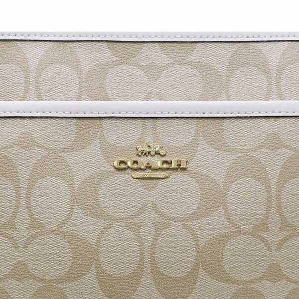Túi Coach Signature File Crossbody Bag Light Khaki F29210 IMDQC - Ảnh 4