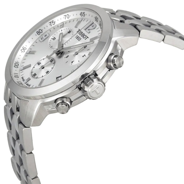 Đồng Hồ Tissot PRC 200 Chronograph Quartz 'Silver' T114-417-11-037-00 - Ảnh 3