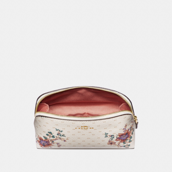 Túi Coach Cosmetic Case 17 With Mini Magnolia Bouquet Print F32067 - Ảnh 2