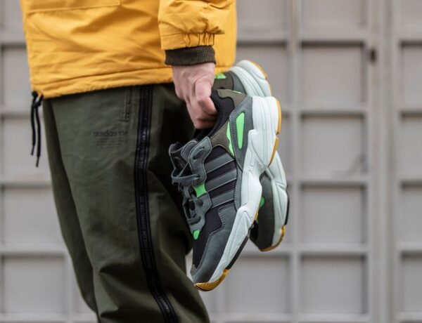 Giày Adidas Yung-96 'Olive Gum' F35018 - Ảnh 3