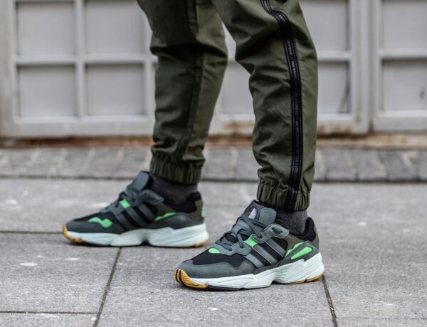 Giày Adidas Yung-96 'Olive Gum' F35018 - Ảnh 2
