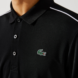 Ao Lacoste Sport Erkek Regular Fit Siyah Polo 'Black' DH2094-258