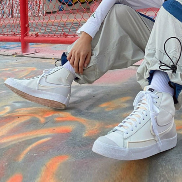 Giày Nike Blazer Mid '77 Infinite 'Summit White' DA7233-101 - Ảnh 4