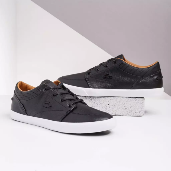 Giày Lacoste Bayliss Vulc Prm Black 7-30SPM003502H - Ảnh 4