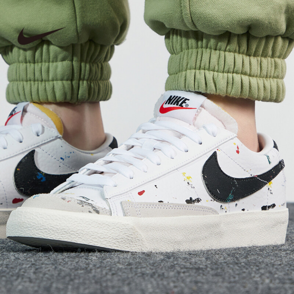 Giày Nike Blazer Low '77 'Paint Splatter' DJ1517-100 - Ảnh 3
