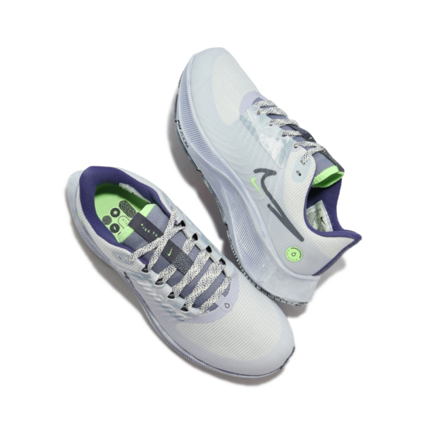 Giày Nike Air Zoom Pegasus 38 Shield White Blue Women Running Shoes DO2341-144 - Ảnh 4