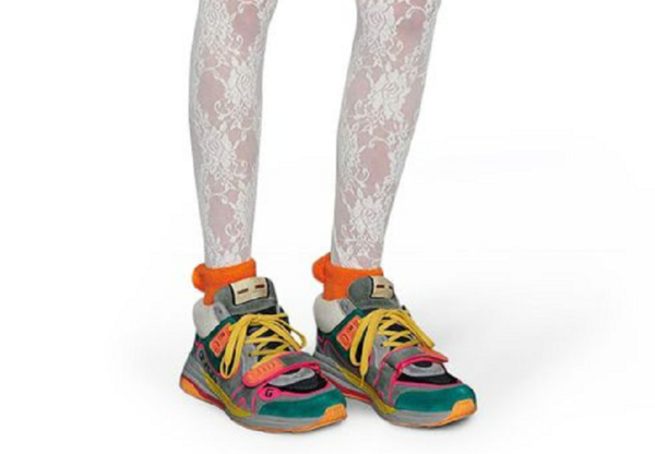 Giày Gucci Ladies Ultrapace Mid-Top 598987-0PVZ0-3185 - Ảnh 2