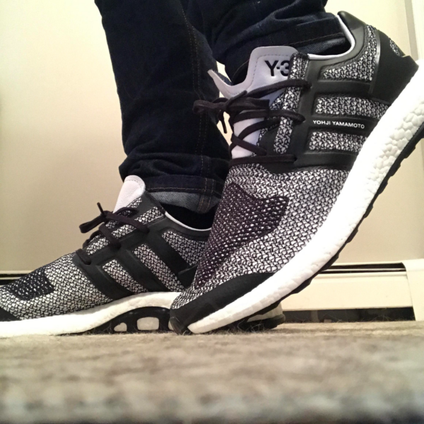 Giày Adidas Y-3 PureBoost 'Oreo' CP9888 - Ảnh 2