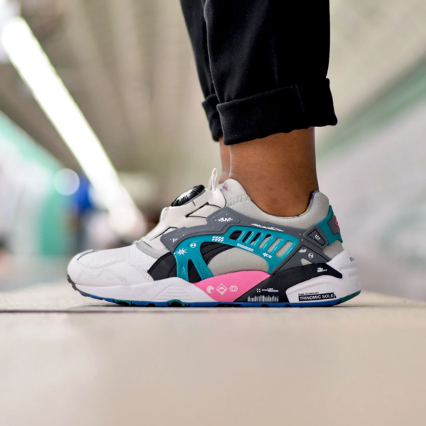 Giày Puma Graphers Rock x Disc Blaze 'White' 361378-01 - Ảnh 3