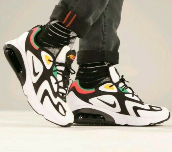 Giày Nike Air Max 200 'Rasta' AQ2568-101 - Ảnh 3