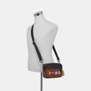 Alternative view of Túi Coach Graham Crossbody With Pac Man Motif Saddle F72921-QBSD