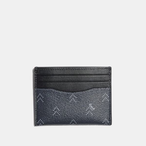 VÍ Coach Slim ID Card Case With Dot Arrow Print FU9S5CGQHQ - Ảnh 2