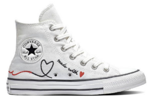 Giay Converse Chuck Taylor All Star High 'Made with Love White' 171159C