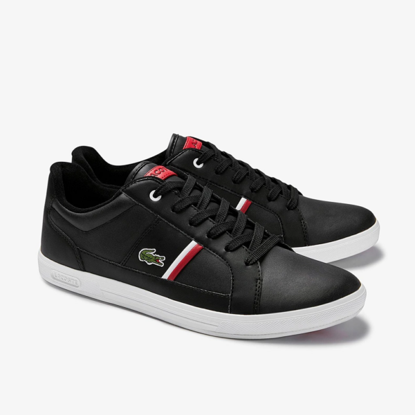 Giày Lacoste Europa 120 Black White 7-40SMA0007312 - Ảnh 3