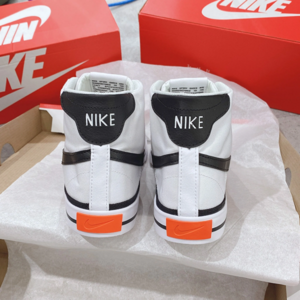 Giày Nike Court Legacy Canvas Mid White DD0162-100 - Ảnh 6