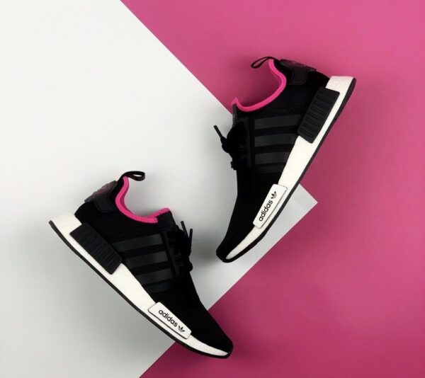 Giày Adidas NMD R1 'Black Shock Pink' DB3586 - Ảnh 4