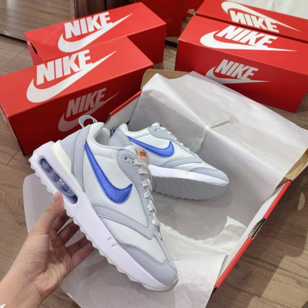 Giày Nike Air Max Dawn 'White Medium Blue' DR2395-100 - Ảnh 5