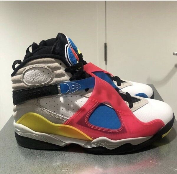 Giày Nike Air Jordan 8 Retro SP SE 'Multi-Color' BQ7666-100 - Ảnh 3