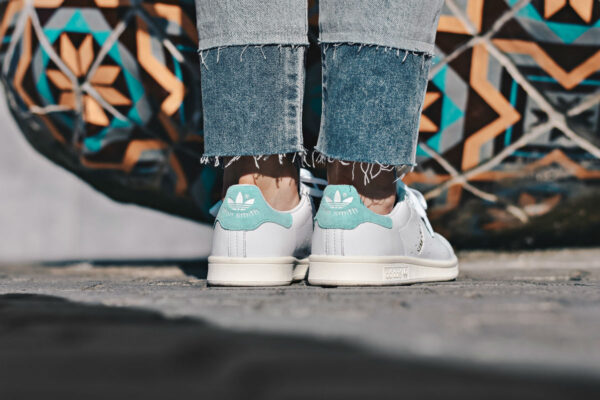 Giày Adidas Stan Smith Originals 'Aqua's Men' BZ0461 - Ảnh 3