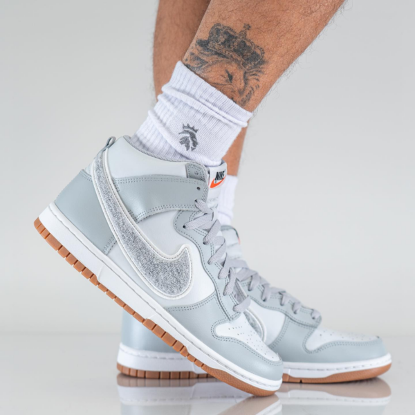 Giày Nike Dunk High Retro 'Light Smoke Grey' DR8805-003 - Ảnh 3