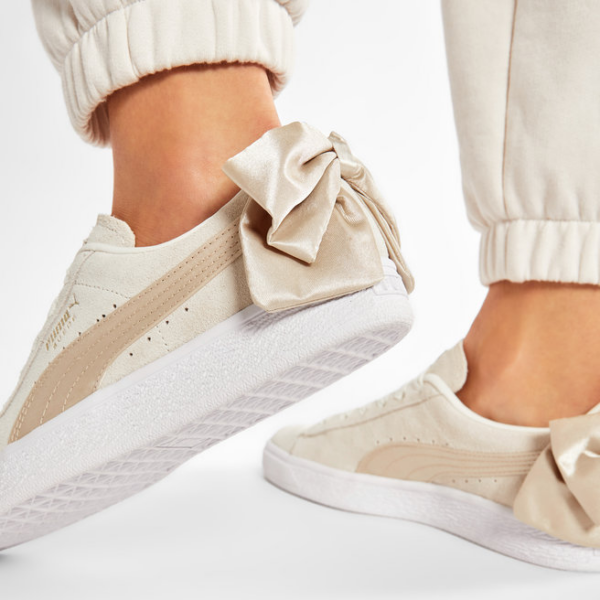 Giày Puma Suede Bow Varsity 'Marshmallow' 367732-03 - Ảnh 2