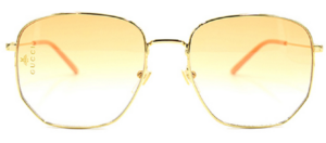 Kính Gucci Gold and Peach Sunset GG0396S-003