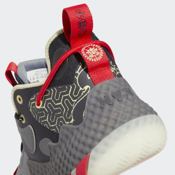 Giày Adidas Harden Vol 6 'White Grey' FZ6007 - Ảnh 7