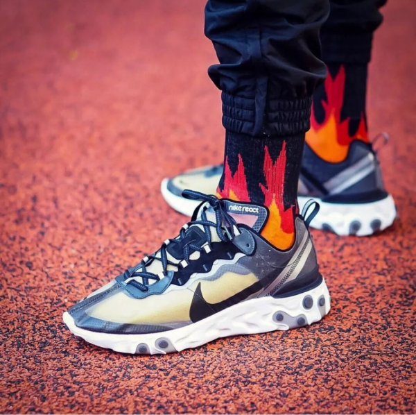 Giày Nike React Element 87 'Hyper Fusion' AQ1090-700 - Ảnh 3