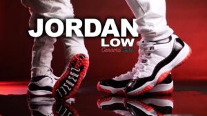 Alternative view of Giày Nike Air Jordan 11 Retro Low 'Concord-Bred' AV2187-160