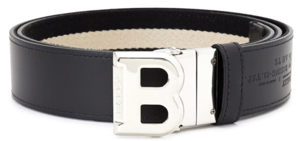 Thắt Lưng Bally Double Sided Casual 'Black' BISING-35-TSP-O-673 - Ảnh 2