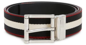 Thắt Lưng Bally Double Sided Casual 'Black White' TAYLAN-35-M-60