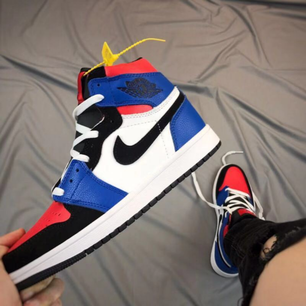 Giày Nike Air Jordan 1 Mid GS 'Top 3' 554725-124 - Ảnh 5