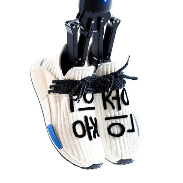 Giày Adidas Pharrell x NMD Human Race 'Cream' Q46454 - Ảnh 3
