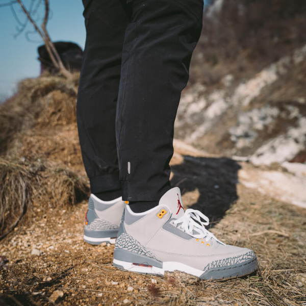 Giày Nike Air Jordan 3 Retro GS 'Cool Grey' 2021 398614-012 - Ảnh 2