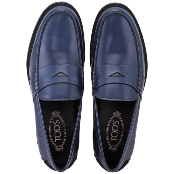 Giày Tod's Men's Semi-Glossy 'Blue' XXM0UD0K130AKTU80362 - Ảnh 2