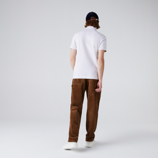 Ao Lacoste Paris Polo Shirt Regular Fit 'White' PH5522-HT1
