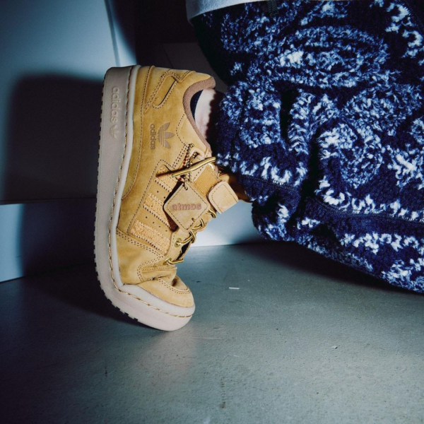 Giày Adidas Forum Low x Atmos Forum Low “Wheat” GX3953 - Ảnh 6