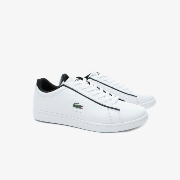 Giày Lacoste Carnaby Evo 120 2 Sma Erkek Beyaz Deri 739SMA0061-147 - Ảnh 2