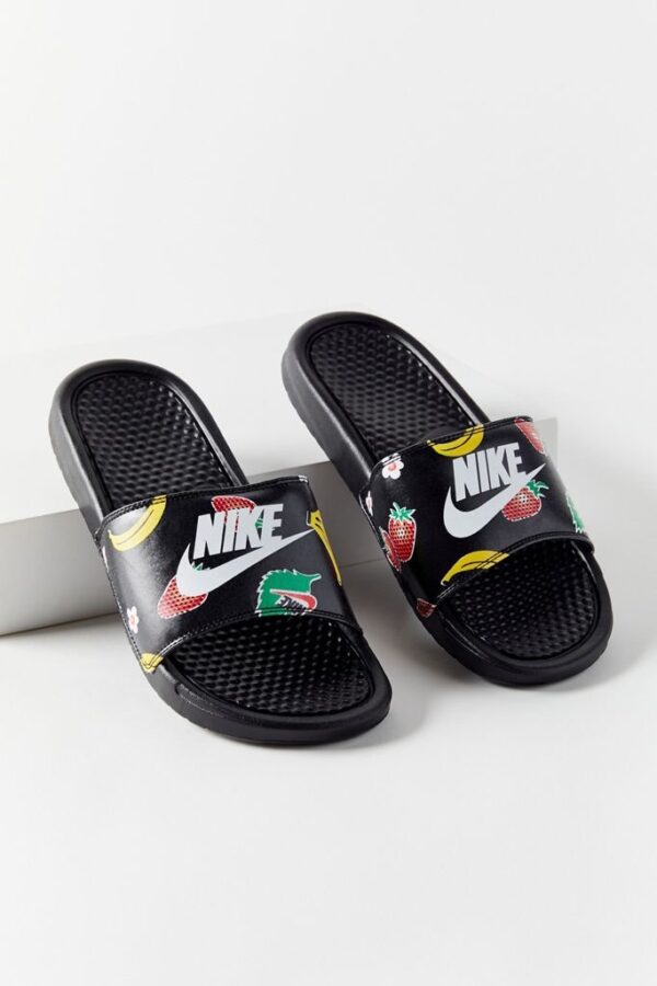 Dép Nike Benassi JDI Floral " Fruit " 618919-032 - Ảnh 5
