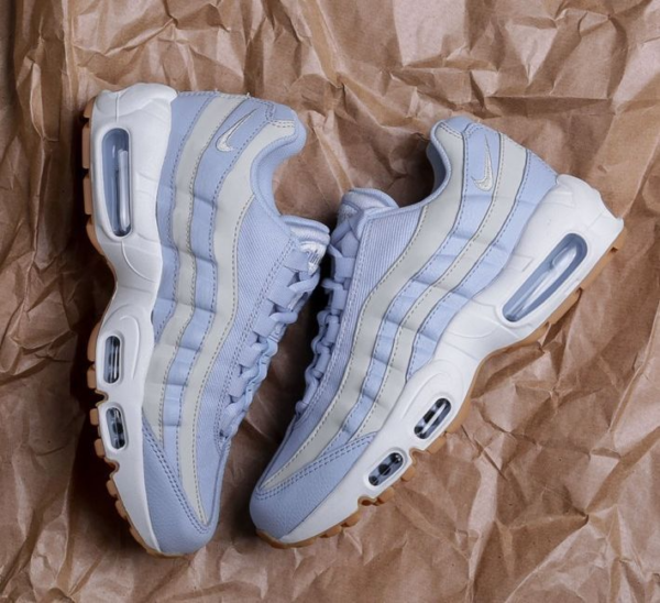 Giày Nike Air Max 95 'Baby Blue Royal Tint Pure Platinum' 307960-403 - Ảnh 2