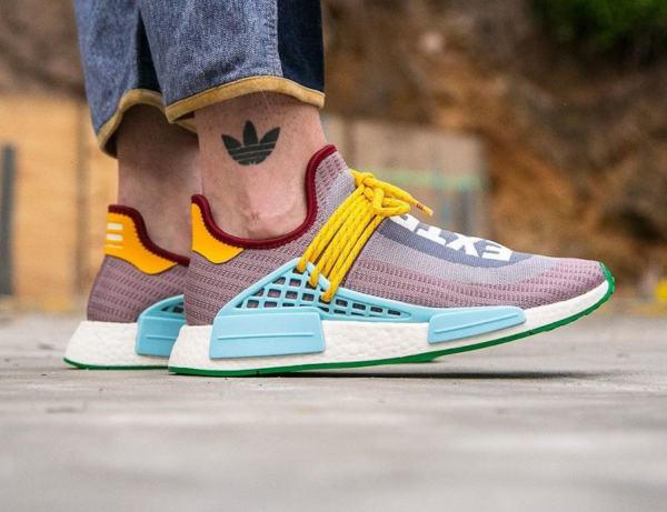 Giày Adidas Pharrell x NMD Human Race 'Extra Eye Legacy Purple' G58412 - Ảnh 3