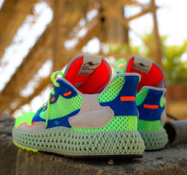 Giày Adidas ZX 4000 4D 'Easy Mint' EF9623 - Ảnh 2