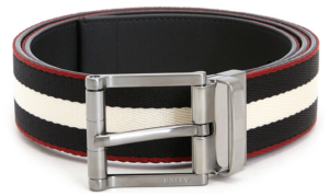 Thắt Lưng Bally Double Sided Casual 'Black White' TAYLAN-35-M-70