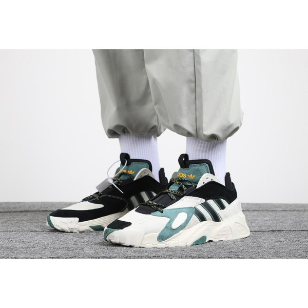 Giày Adidas Originals Streetball Cream White Black FV4850 - Ảnh 6
