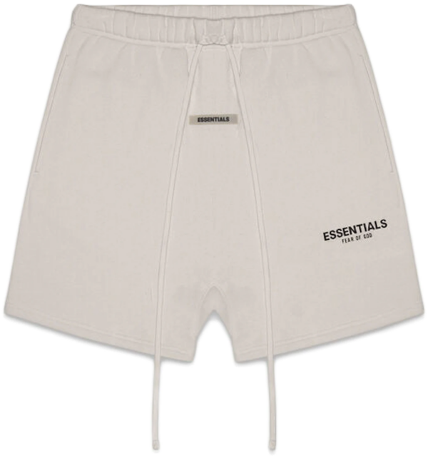 Quan Fear Of God Essentials Fleece Shorts 'Tan'