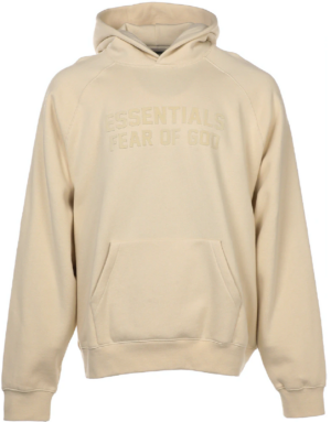Ao Fear Of God Essentials Hoodie 'Egg Shell'