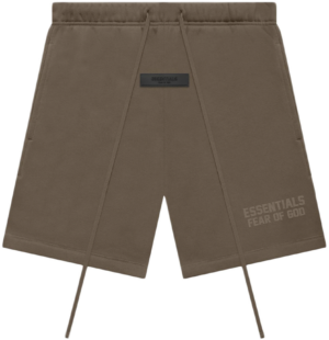 Quan Fear Of God Essentials Sweatshorts 'Wood'