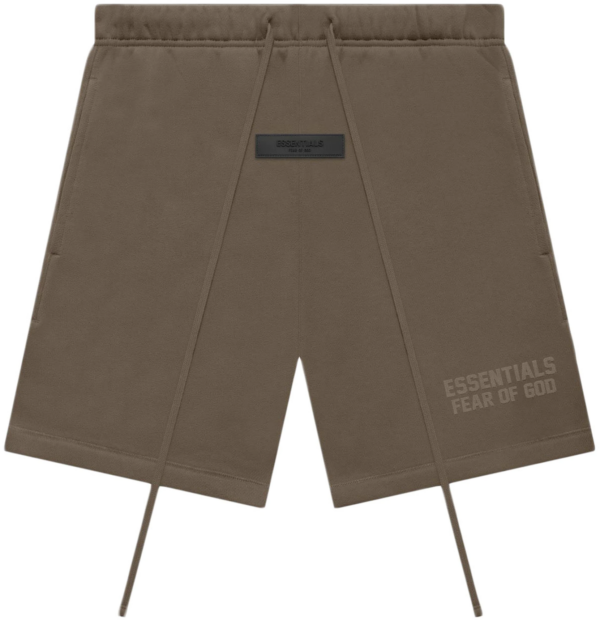 Quan Fear Of God Essentials Sweatshorts 'Wood'